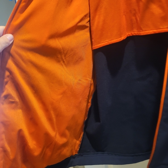 Chicago Bears Mens Size XL NFL Softshell Full Zip Jacket Navy Blue Football - Picture 5 of 9